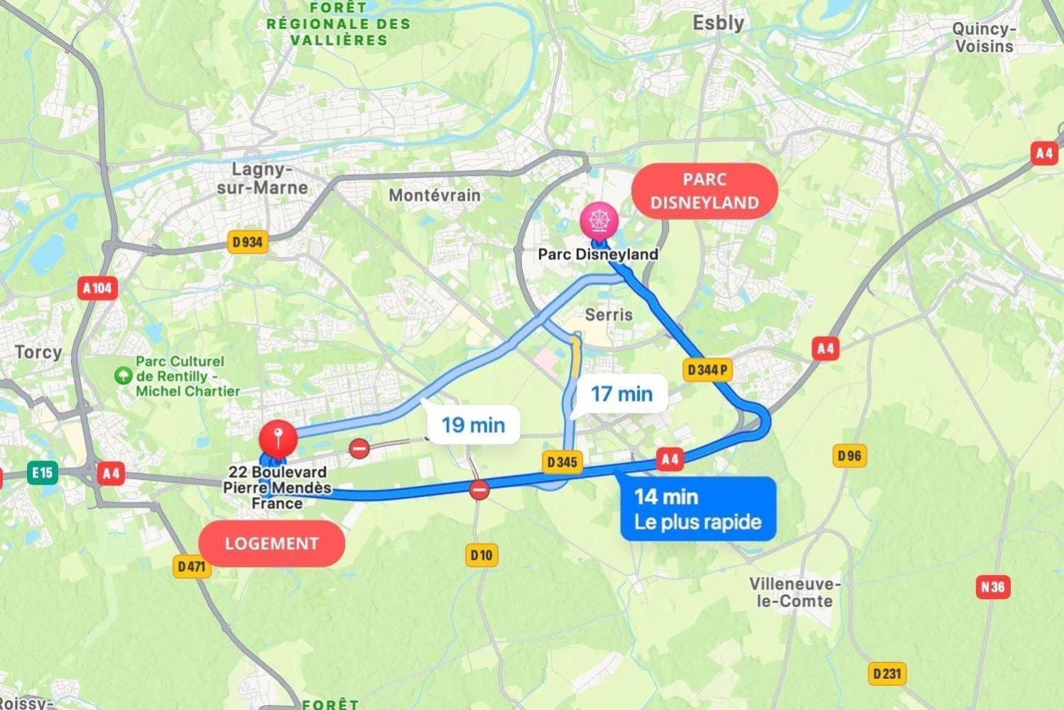 B4 Disney Station Bussy Zewnętrze zdjęcie
